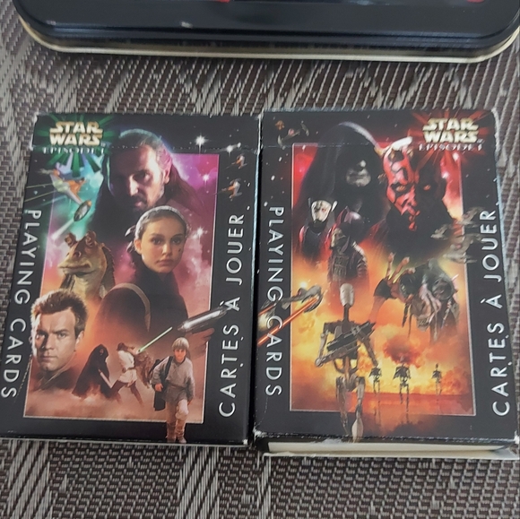 Starwars playing cards & tin - Picture 7 of 15